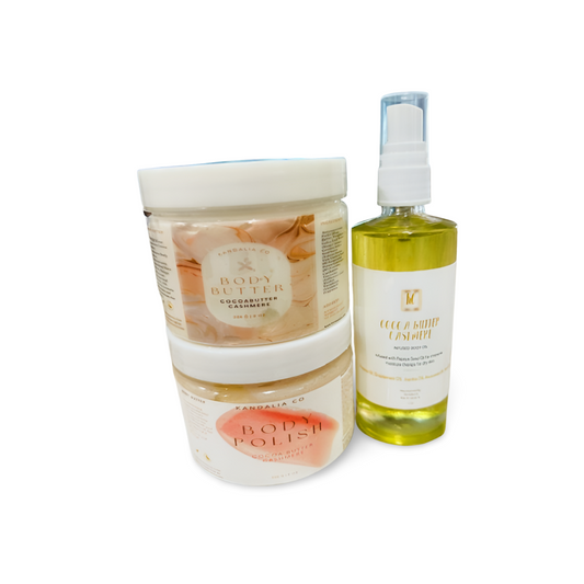 COCOA BUTTTER CASHMERE SKINCARE BUNDLE